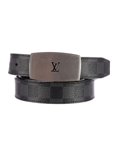 louis vuitton damier belt grailed|louis vuitton monogram belt.